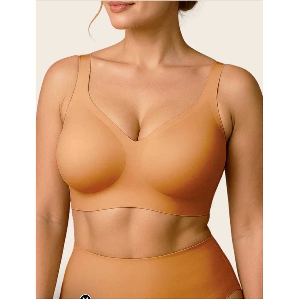 NWT Soft Intention Jelly T-Shirt Bra - Wireless - Full Coverage - large